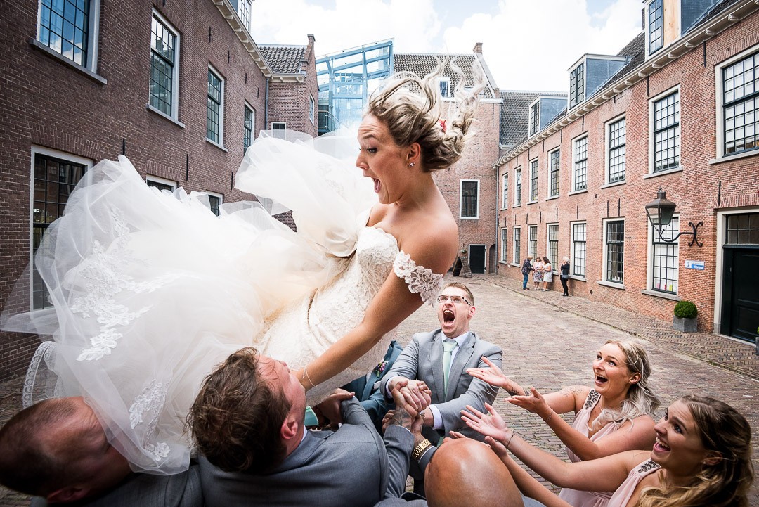 Top Trouwfotograaf uit Rotterdam Zuid Holland - Bruiloft Kasteel Woerden